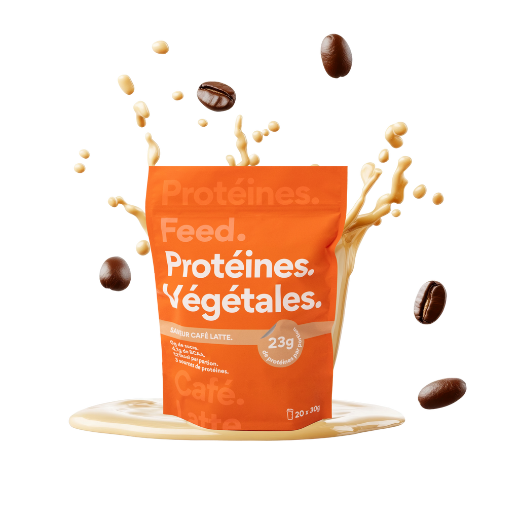 Café Latte. (sachet protéine en poudre / Snack)