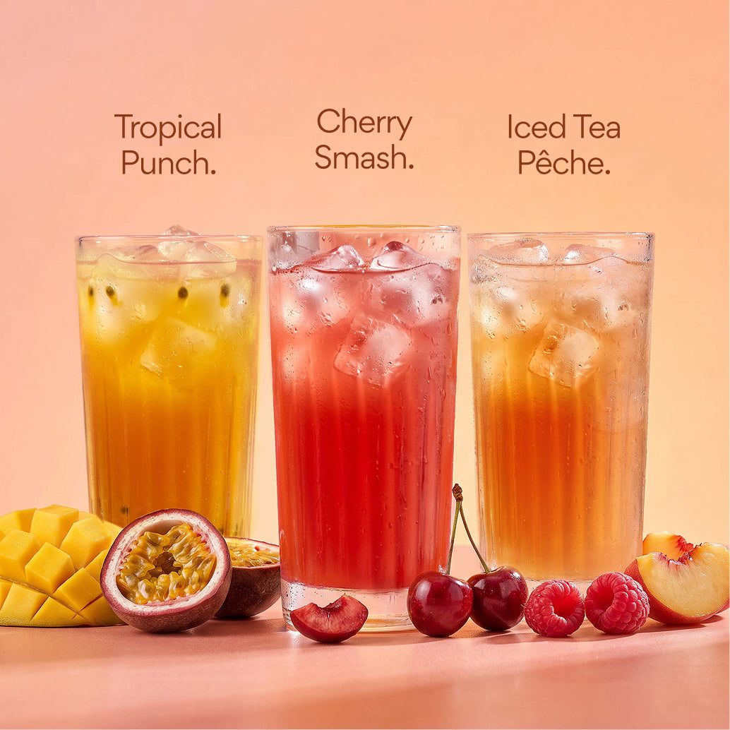 Iced Tea Pêche. 