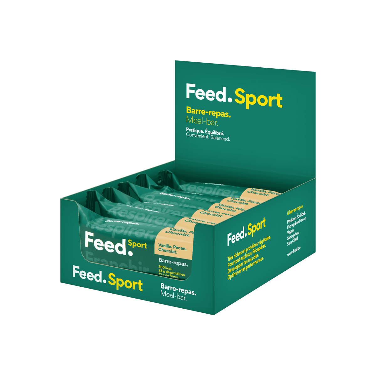 Chocolat. Vanille. Pécan. 