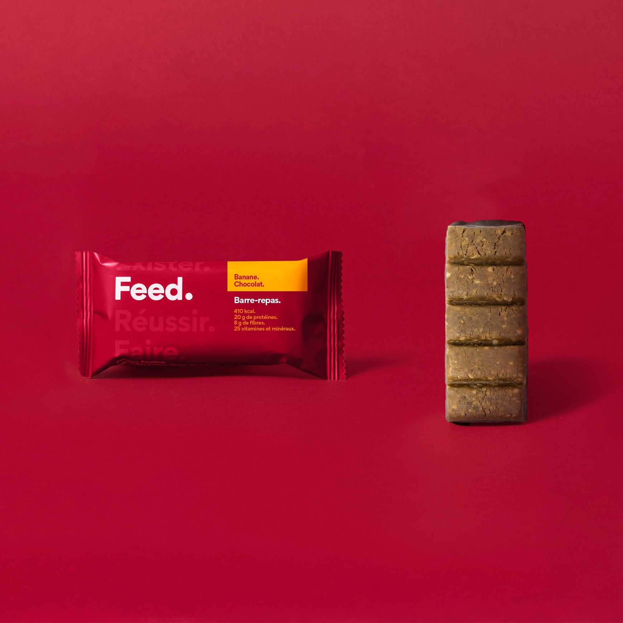 Chocolat. Banane. (Barre repas / Original)