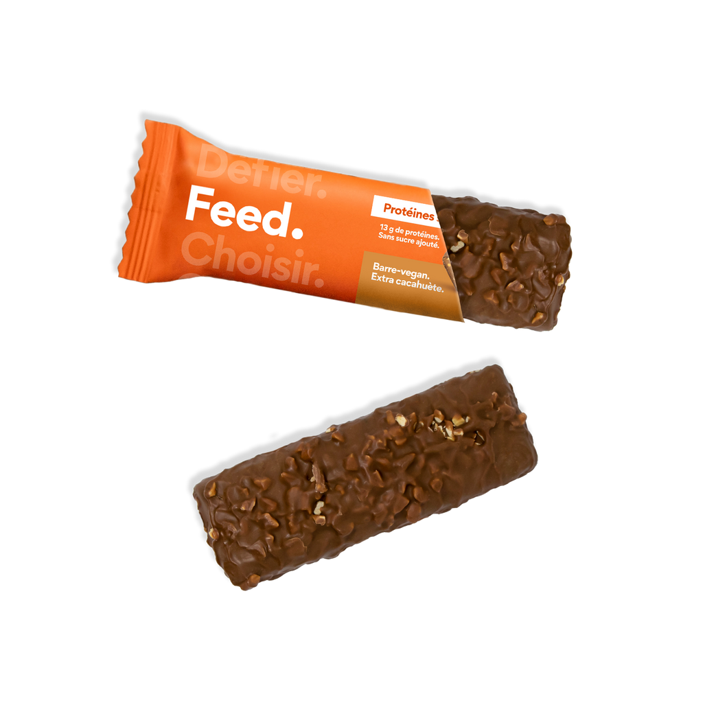 Protéines shot. (PAV barre-vegan Protéines shot cacahuète / Snack)