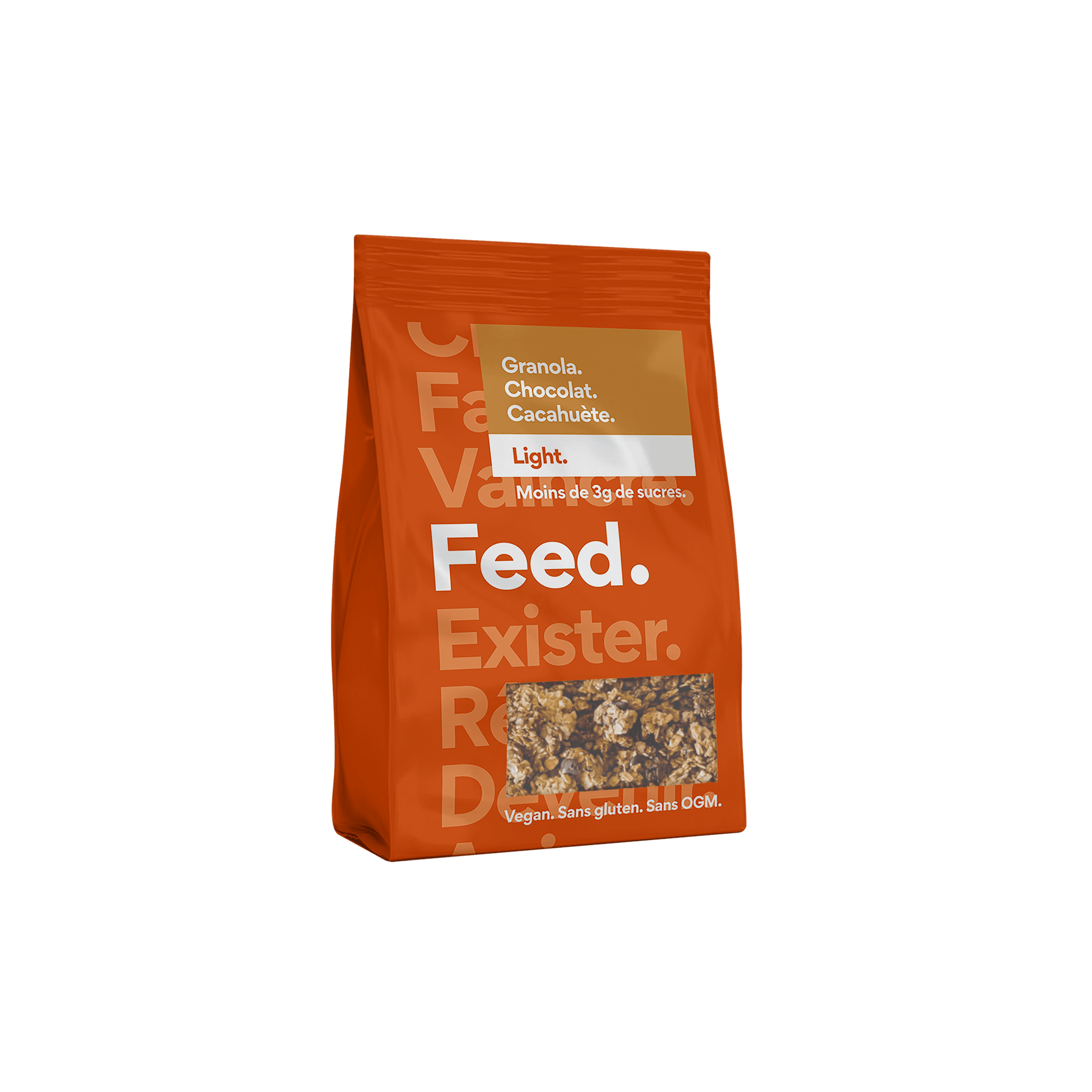 Cacahuète. Chocolat. (Granola / Snack / A l'unité)