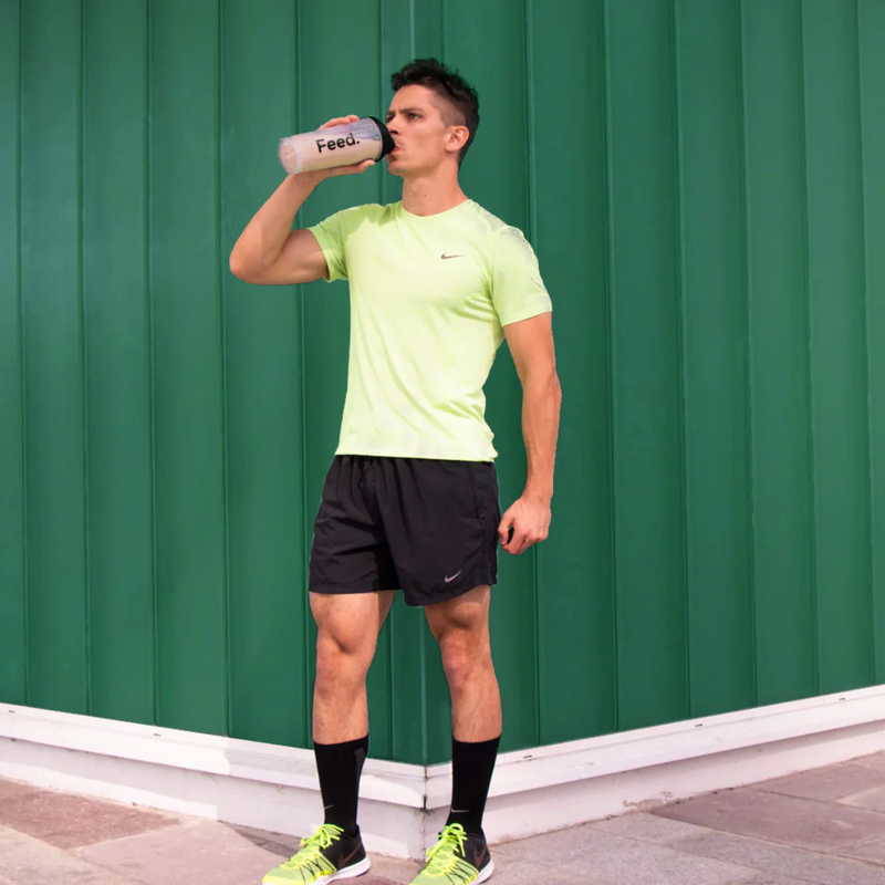 Pack mit 30 proteinreichen Mahlzeiten.