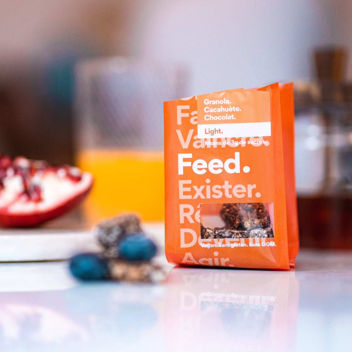 Cacahuète. Chocolat. 